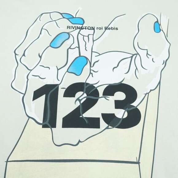 RIVINGTON ROI REBIS Miami God S Hand Printed Short Sleeve - Picture 5 of 6